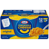 12 Kraft Easy Mac Macaroni & Cheese Cups 2.05 oz Cheesiest Microwaveable