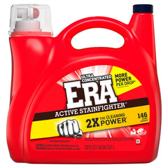 Era 2x Ultra Active Stainfighter Formula Liquid Detergent 200oz Washing