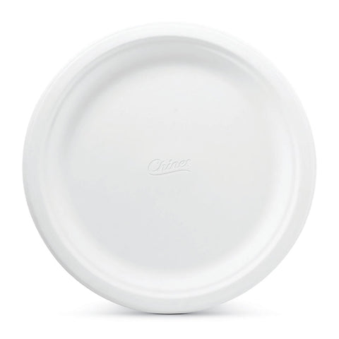 Chinet Classic White 10-3/8" Dinner Plates 165 count Strong Biodegradable Microwavable