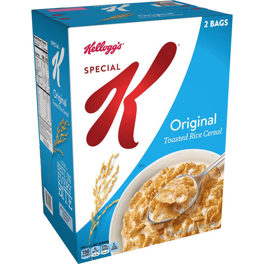 Kellogg's Special K Original Breakfast Cereal, 38 oz