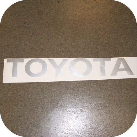 Toyota Pickup Truck Tailgate Letters Sticker BLUE Pickup Bed Vinyl Decal