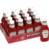 16 BOTTLES Heinz Tomato Ketchup 14 oz Squeeze Catsup French Fries