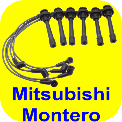 Ignition Spark Plug Wire Set Mitsubishi Montero & Sport