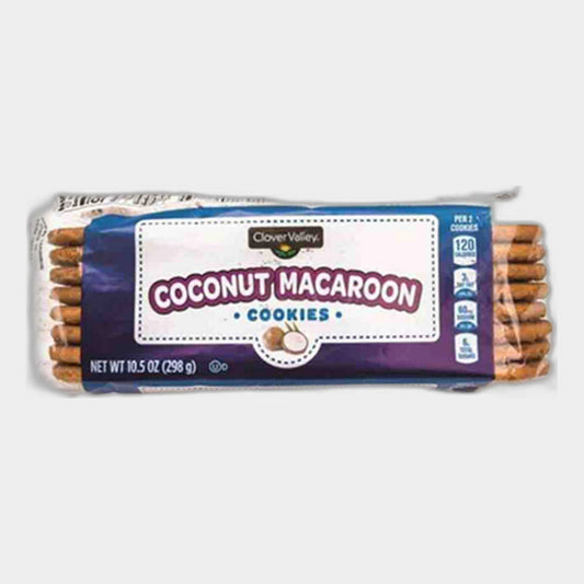 Clover Valley Coconut Macaroon Cookies, 10.5 oz