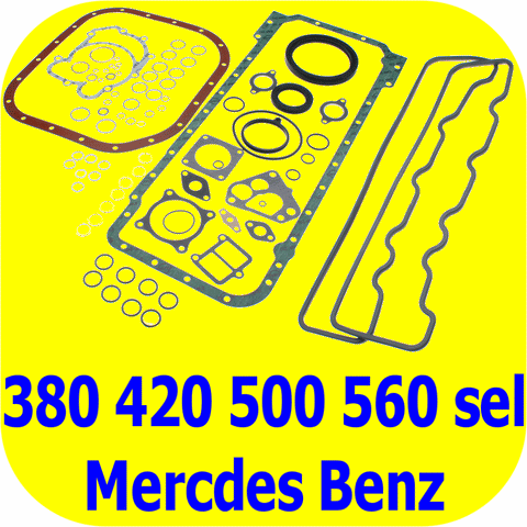 Block Gasket Set Mercedes Benz 380 420 560 sel sl 126