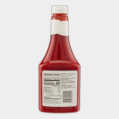 4 Bottles Clover Valley Tomato Ketchup, 24 oz