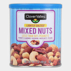 Clover Valley Lightly Salted Mixed Nuts, 14.75 oz