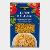 4 Boxes Clover Valley Elbow Macaroni, 16 oz