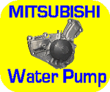 Water Pump Mitsubishi 3000 GT Diamante Stealth Turbo