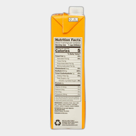 3 Cartons Clover Valley Chicken Broth, 32 oz