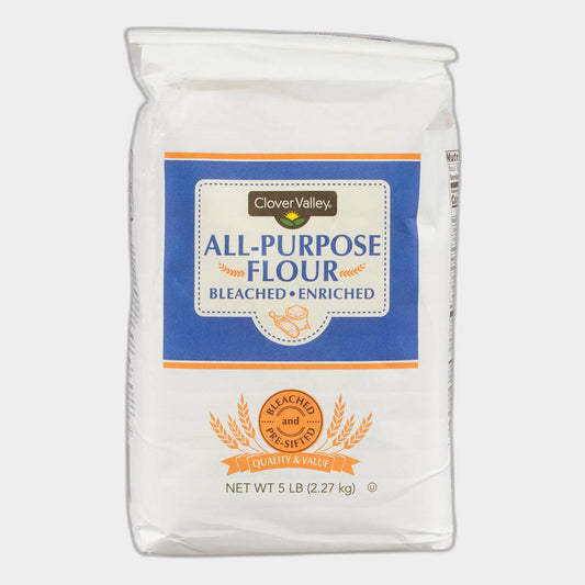 Clover Valley Enriched All Purpose Flour, 5 lb