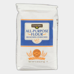 Clover Valley Enriched All Purpose Flour, 5 lb
