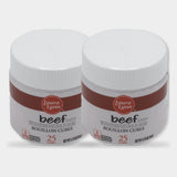 2 Jars Laura Lynn Beef Bouillon Cube, 3.25 oz