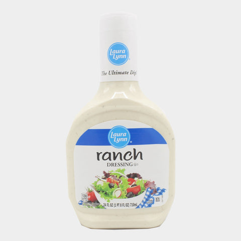 4 Bottles Laura Lynn Ranch Dressing, 24 oz