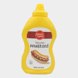 4 Bottles Laura Lynn Yellow Mustard Squeeze, 14 oz