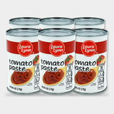 6 Cans Laura Lynn Tomato Paste, 6 oz