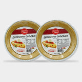 2 Packs Laura Lynn Graham Pie Shell, 6 oz