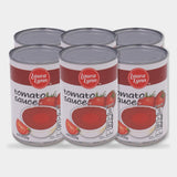 6 Cans Laura Lynn Tomato Sauce, 15 oz