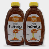 2 Jars Laura Lynn Clover Honey, 40 oz