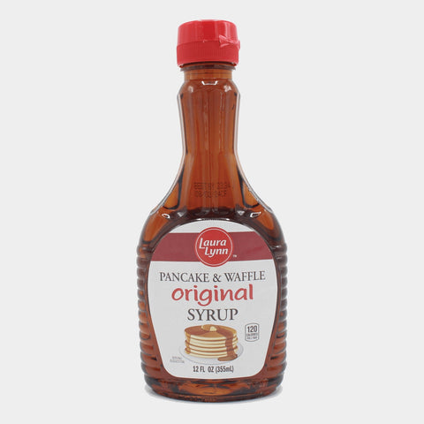 2 Bottles Laura Lynn Pancake & Waffle Syrup, 12 oz