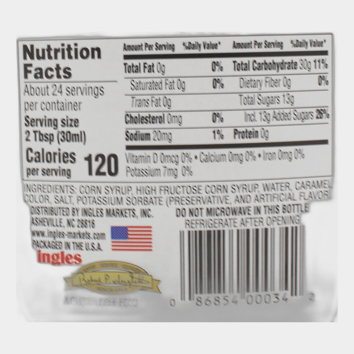 2 Bottles Laura Lynn Pancake & Waffle Syrup, 24 oz