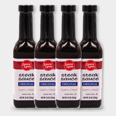 4 Bottles Laura Lynn Steak Sauce, 10 oz