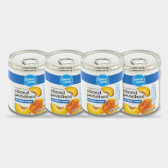 4 Cans Laura Lynn Sliced Peaches, 8.75 oz