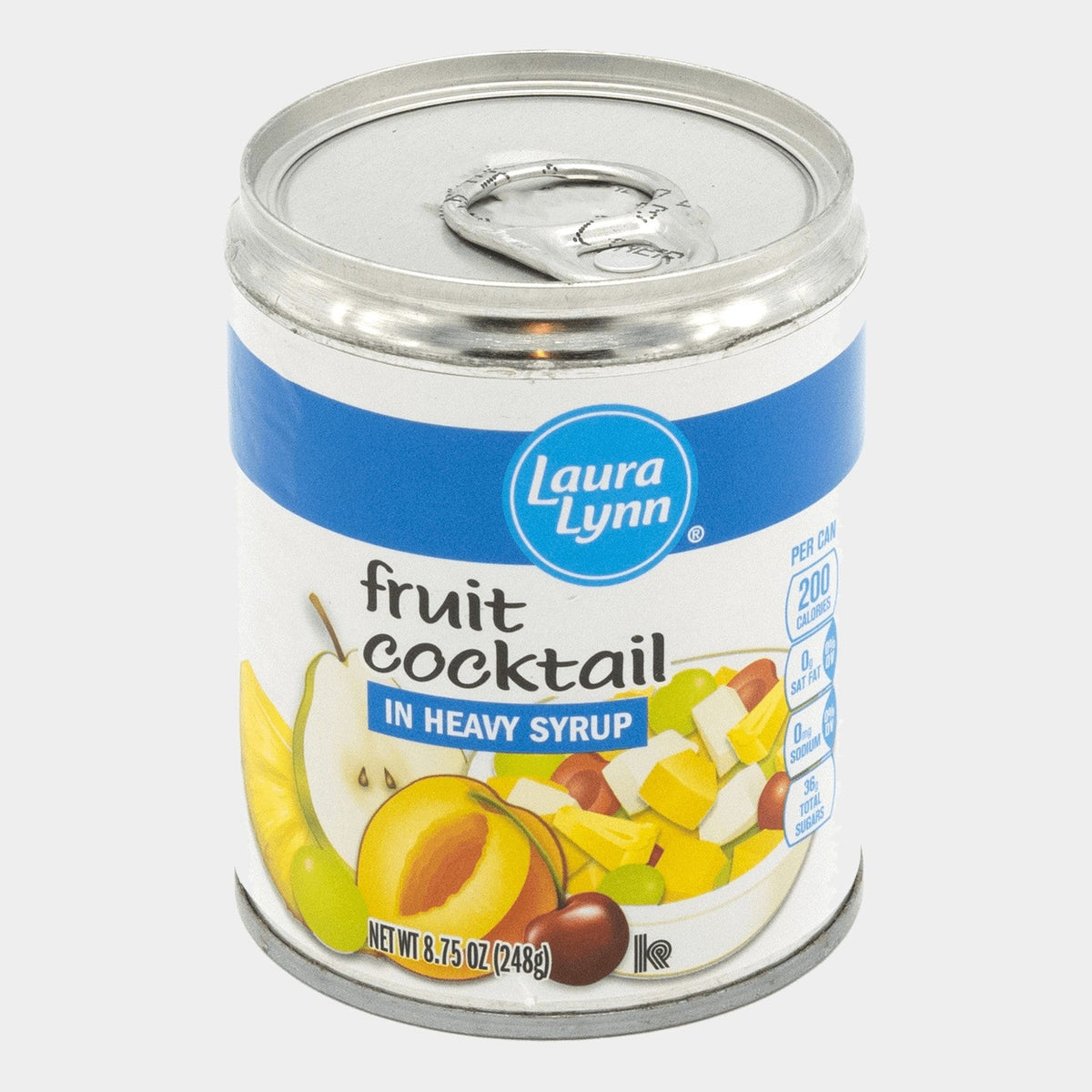 4 Cans Laura Lynn Fruit Cocktail, 8.75 oz