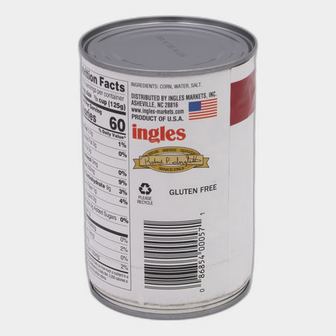 6 Cans Laura Lynn Gold'n White Sweet Corn, 15.25 oz