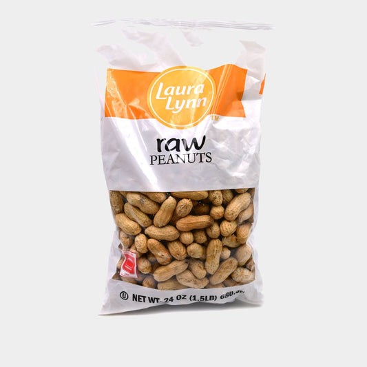 Laura Lynn Raw Peanuts, 24 oz