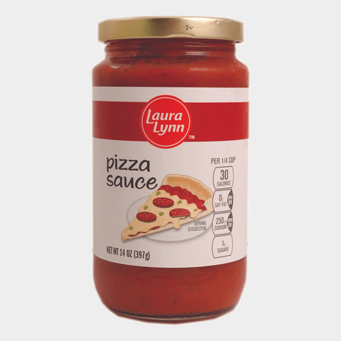 3 Jars Laura Lynn Pizza Sauce, 14 oz
