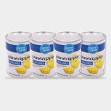 4 Cans Laura Lynn Pineapple Chunks, 20 oz