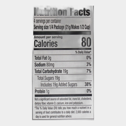 4 Bags Laura Lynn Strawberry Gelatin Mix, 3 oz
