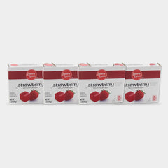 4 Bags Laura Lynn Strawberry Gelatin Mix, 3 oz