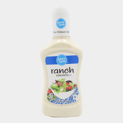 4 Bottles Laura Lynn Ranch Dressing, 16 oz