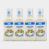 4 Bottles Laura Lynn Ranch Dressing, 16 oz