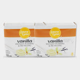 2 Boxes Laura Lynn Instant Vanilla Pudding Family, 5.1 oz