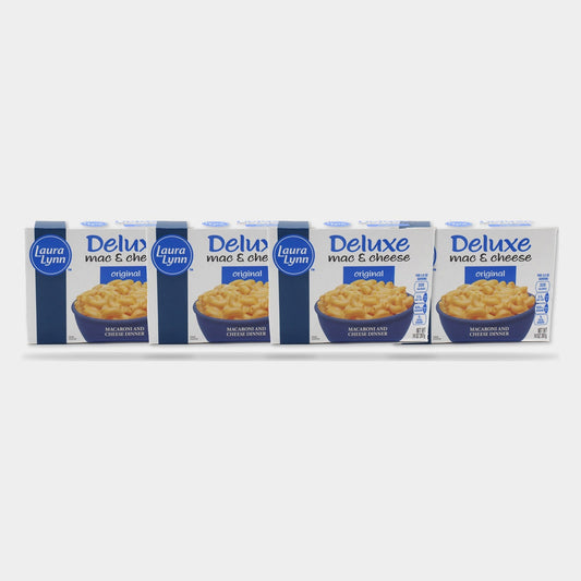 4 Boxes Laura Lynn Deluxe Mac & Cheese Dinner, 14 oz