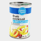 4 Cans Laura Lynn Lite Fruit Cocktail, 15 oz