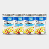 4 Cans Laura Lynn Lite Fruit Cocktail, 15 oz