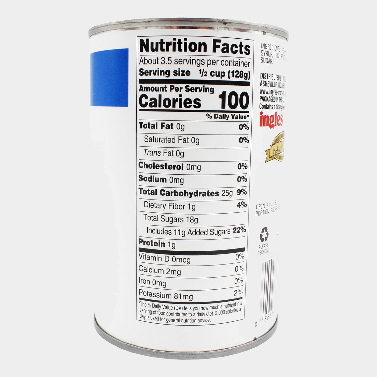 4 Cans Laura Lynn Sliced Peaches, 15.25 oz