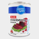 4 Cans Laura Lynn Cranberry Sauce Jelly, 14 oz