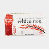 4 Bags Laura Lynn White Rice, 1 lb