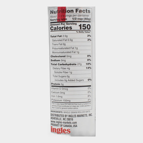 2 Canisters Laura Lynn Quick Oats, 18 oz