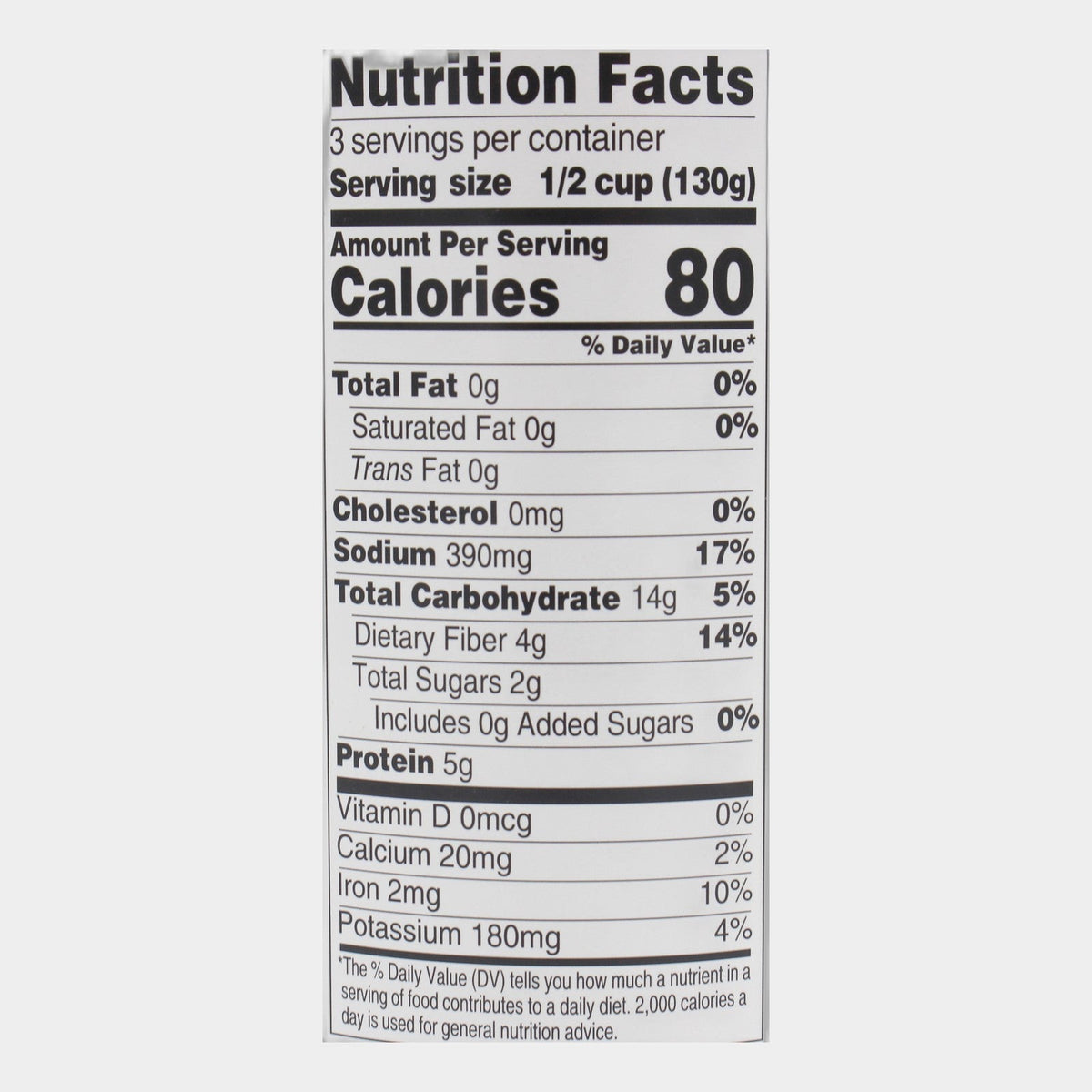 6 Cans Laura Lynn Black Eyed Peas, 15.5 oz