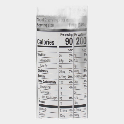 6 Cans Laura Lynn Hearty Chicken Noodle Soup, 18.6 oz