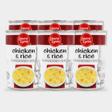 6 Cans Laura Lynn Chicken Rice Soup Condensed, 10.5 oz