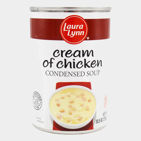 6 Cans Laura Lynn Cream of Chicken Soup Condensed, 10.5 oz