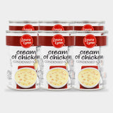 6 Cans Laura Lynn Cream of Chicken Soup Condensed, 10.5 oz