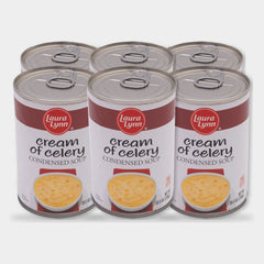6 Cans Laura Lynn Cream of Celery Soup, 10.5 oz